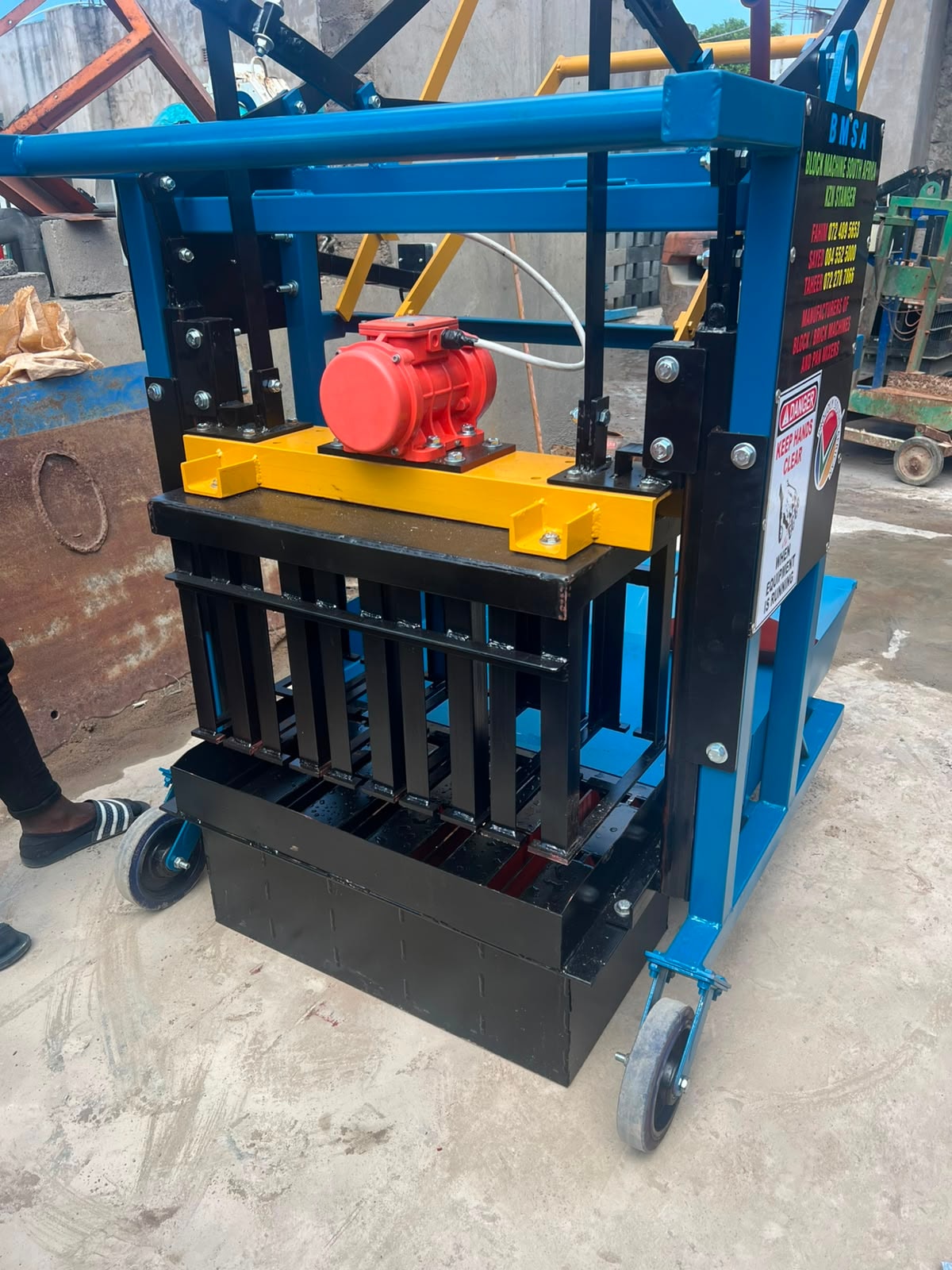 Masinga block making machine — BMSA block machine South Africa