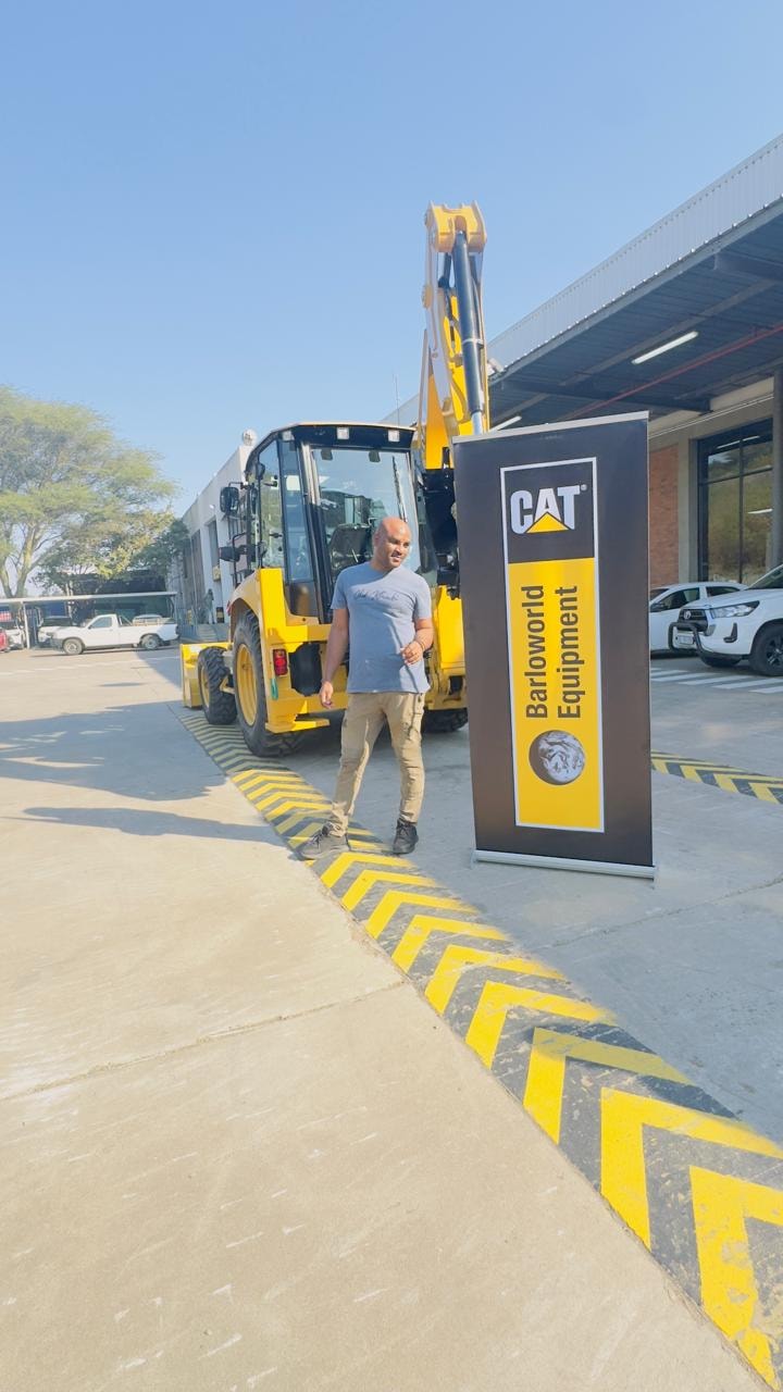 CAT 426 TLB at Barloworld Equipment — Masinga Plant Hire